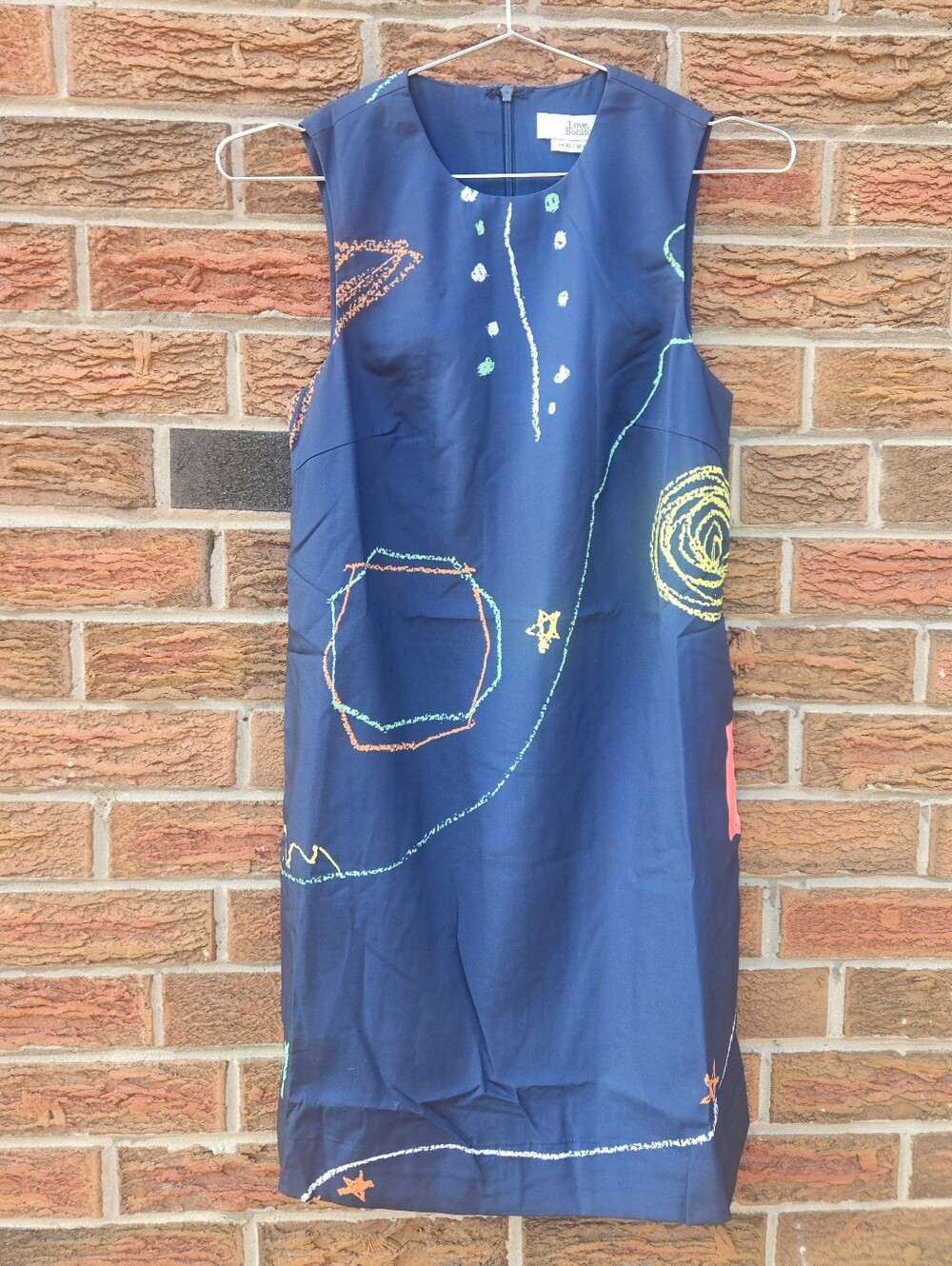Love Bonito Navy Abstract Print Dress XS / US 2 – New With Tags